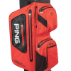 PING PIONEER 201 MONSOON WATERPROOF GOLF CART BAG SCARLET/BLACK