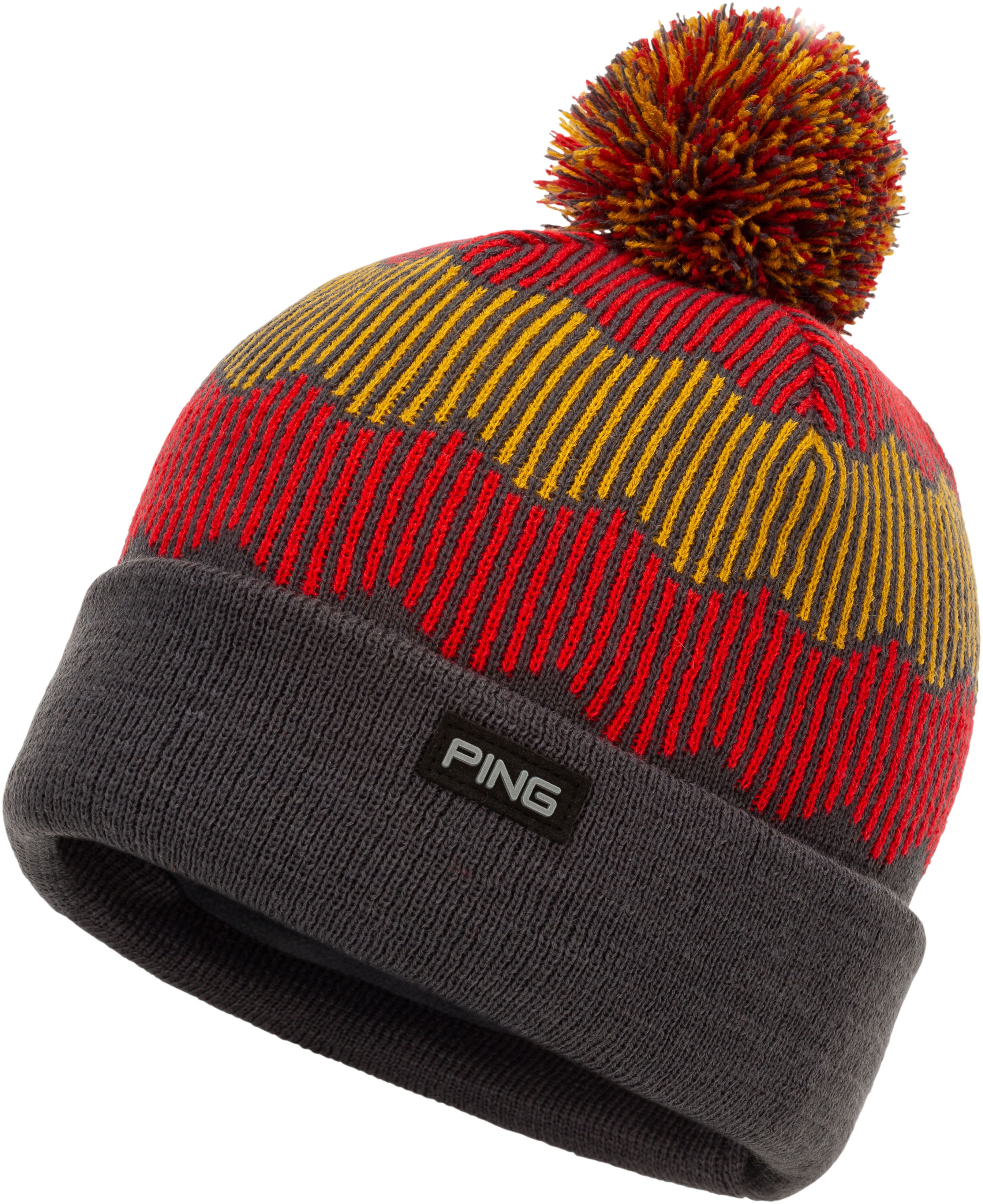 Ping Ziggy Bobble Hats Grey/Multi 1 Ping Ziggy Bobble Hats Grey/Multi
