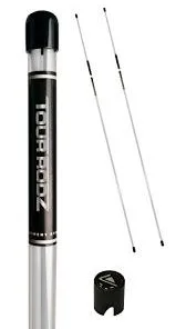 Longridge TOUR RODZ ALIGNMENT STICKS - 2pCS WHITE