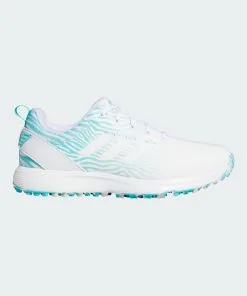 Adidas Ladies S2G Spikeless Lace Shoes Cloud White / Cloud White / Semi Mint Rush