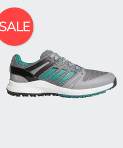 Adidas Gents EQT Spikeless Wide Fit Shoes Crew White - Grey/green/black