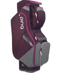 Ping Traverse 214 Cart Bag Heather Grey/Magenta